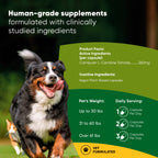 Rooted Owl Pet Supplements weight management supplement for cats and dogs, featuring natural ingredients for healthy weight control.