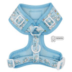 Dog adjustable harness featuring Cinnamoroll™ design by Sassy Woof, with a soft, comfortable fit for pets.