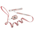 Three-piece bundle of My Melody dog collars by Sassy Woof featuring adorable Sanrio Hello Kitty and My Melody designs on colorful fabric.