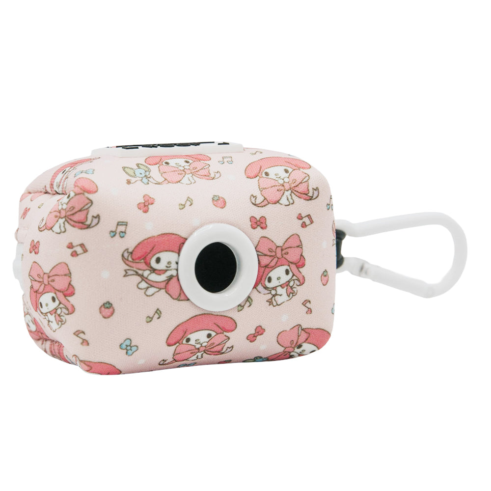 Three-piece My Melody collar bundle by Sassy Woof featuring colorful, playful dog collars with My Melody and Sanrio design elements.