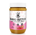 Paw Power Nutrition Dawg Butter Berry flexible supplement for dogs' hips and joints, shown in a mockup image.