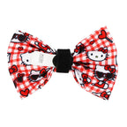 Red Hello Kitty® cat bowtie from Sassy Woof, adorable dog accessory with classic Hello Kitty design.