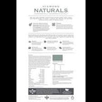 Dry dog food bag by The Family Pet, Diamond Naturals Senior Chicken, Egg, and Oatmeal formula for senior dogs, 18lb bag.