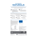 Dry dog food bag from Diamond Naturals for adult dogs, beef meal and rice formula, 40-pound bag by The Family Pet.