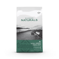 Small breed adult dog dry food by Diamond Naturals with lamb and rice, packaged in a 6lb bag, for healthy small dogs.